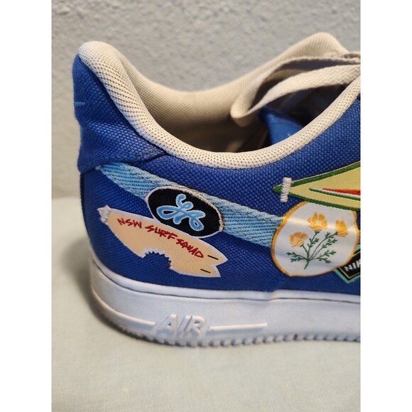 Nike Air Force 1  Low Patched Up LA DX2304-400 Size 14 Anniversary Edition - Picture 14 of 16